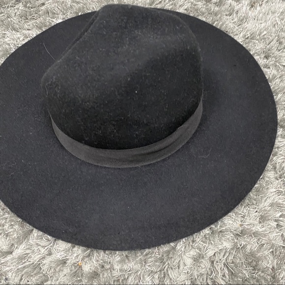 H&M Black Floppy Fedora Boho Festival Hat - Picture 7 of 14